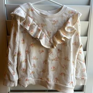 Art Class floral sweatshirt 5T